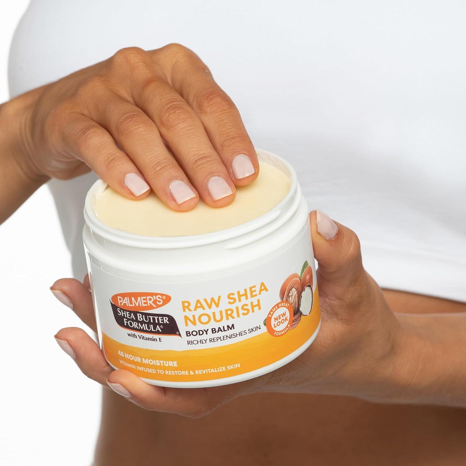 imagePalmers Shea Butter Formula Raw African Shea Butter Balm Nourishing Body Moisturizer for Rough Dry Skin 725 Ounces725 Ounce Pack of 1