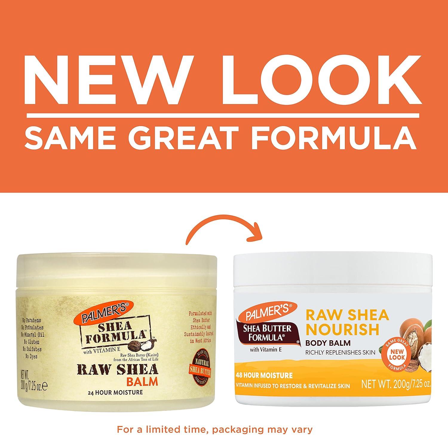 imagePalmers Shea Butter Formula Raw African Shea Butter Balm Nourishing Body Moisturizer for Rough Dry Skin 725 Ounces725 Ounce Pack of 2