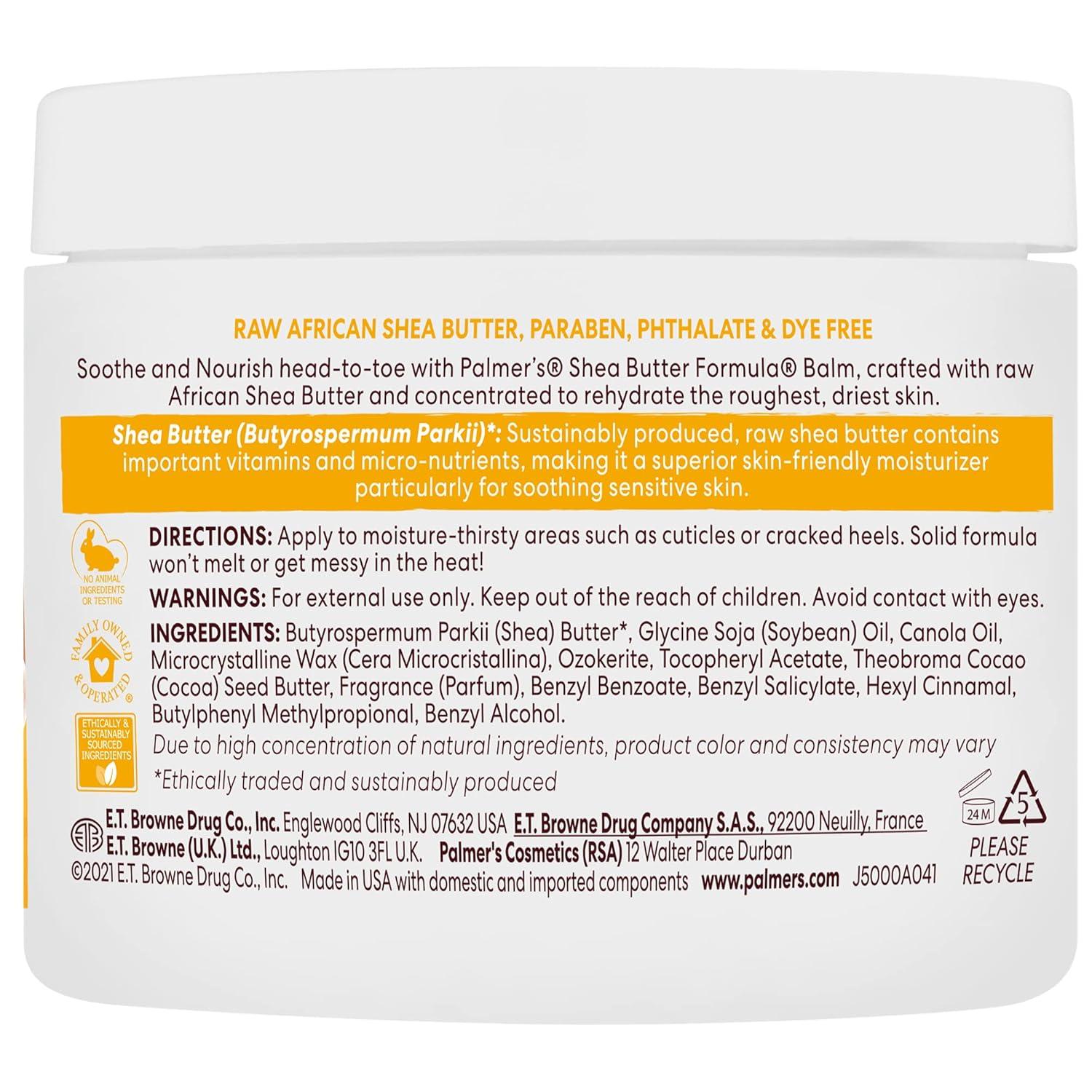 imagePalmers Shea Formula Raw Shea Balm with Vitamin E 35 Ounces