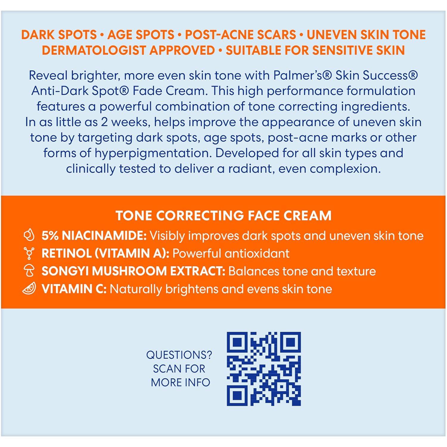 imagePalmers Skin Success AntiDark Spot Fade Cream for Dry Skin 44 Ounce