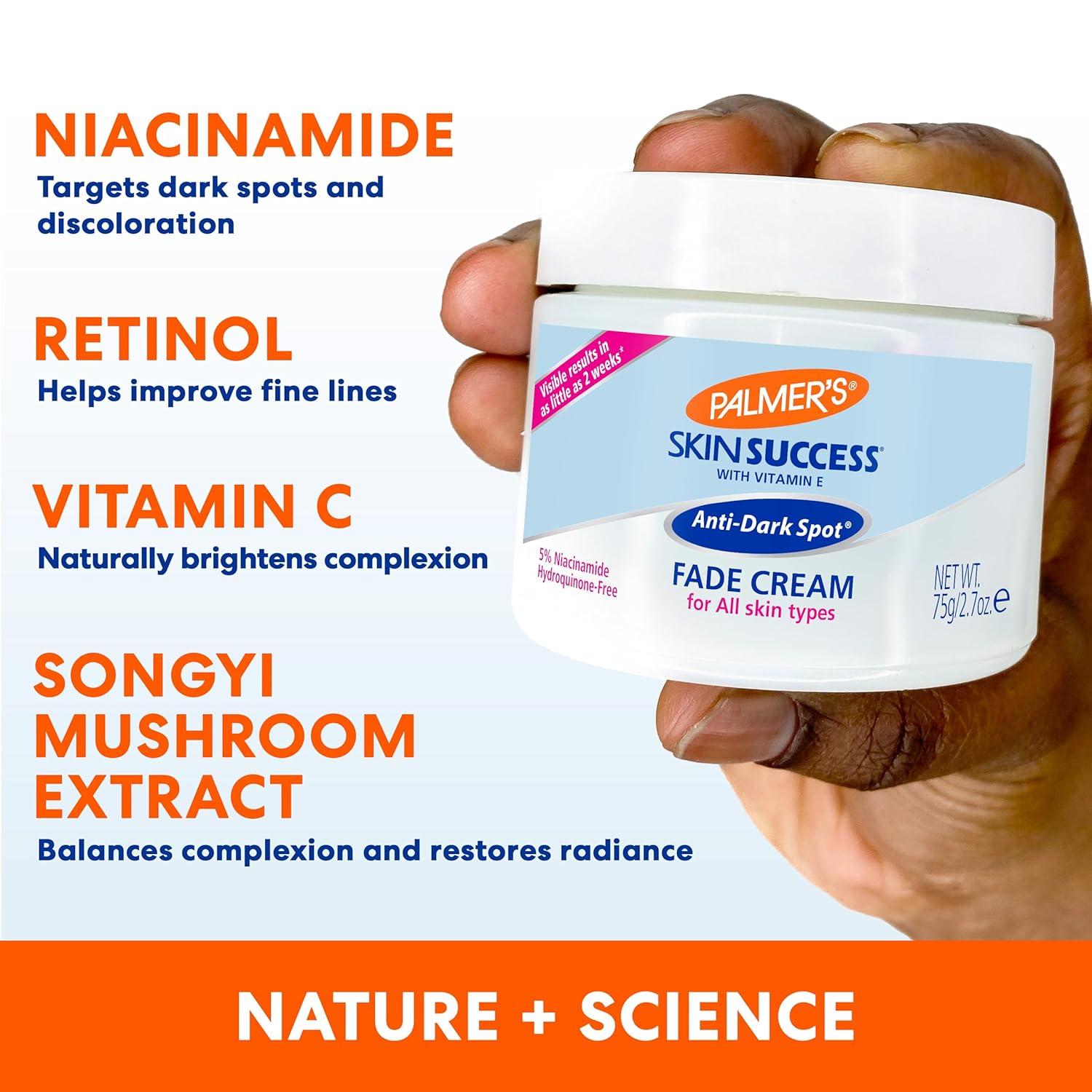 imagePalmers Skin Success AntiDark Spot Fade Cream with Vitamin E and Niacinamide for All Skin Types 27 Ounce27 Ounce Pack of 1