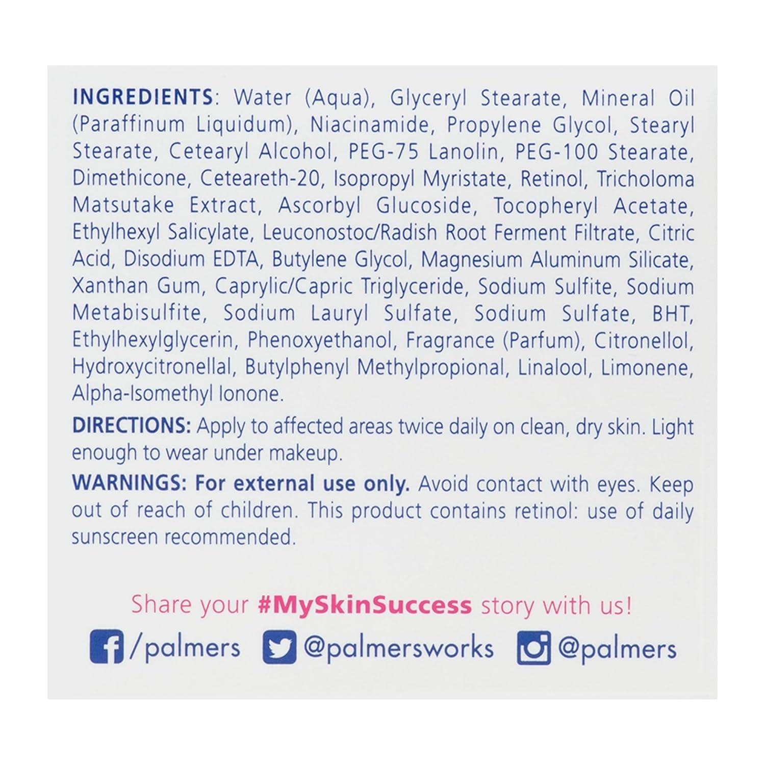 imagePalmers Skin Success AntiDark Spot Fade Cream with Vitamin E and Niacinamide for All Skin Types 27 Ounce27 Ounce Pack of 2