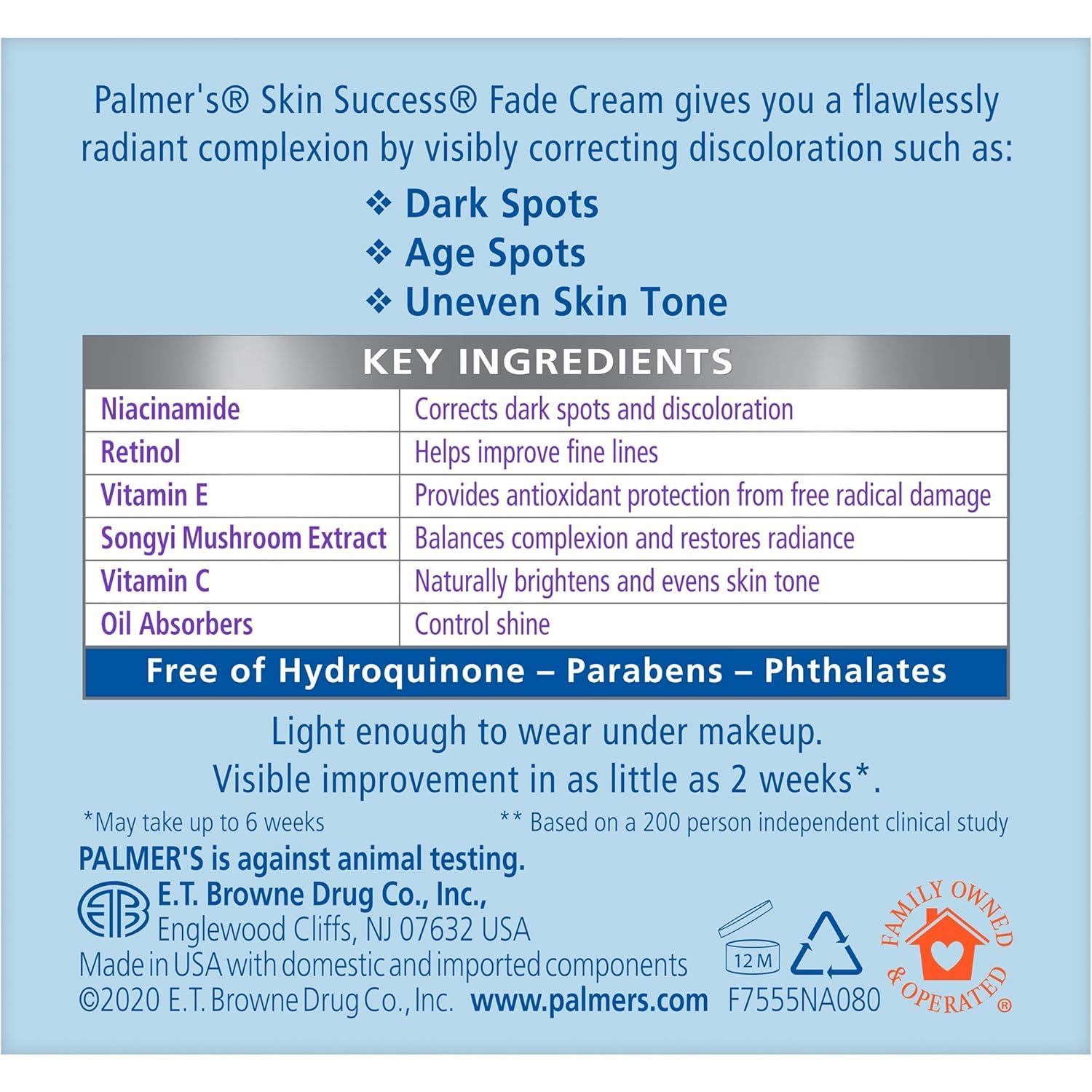 imagePalmers Skin Success Eventone Fade Cream for Oily Skin 27 Fl Oz27 Fl Oz Pack of 12