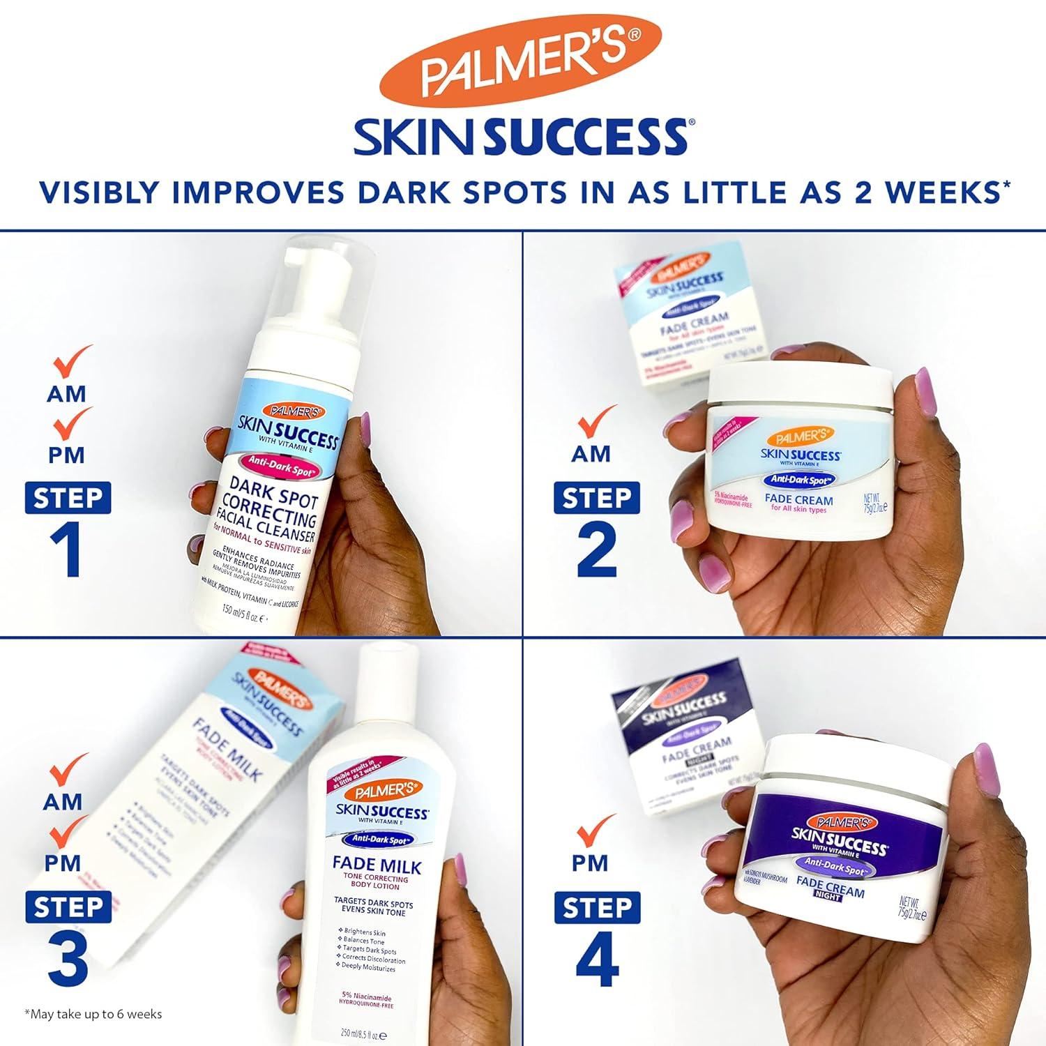 imagePalmers Skin Success Eventone Foaming Facial Cleanser Dark Spot Correcting Face Wash for Uneven Skintone and Acne Scars 5 Oz5 Ounce Pack of 1