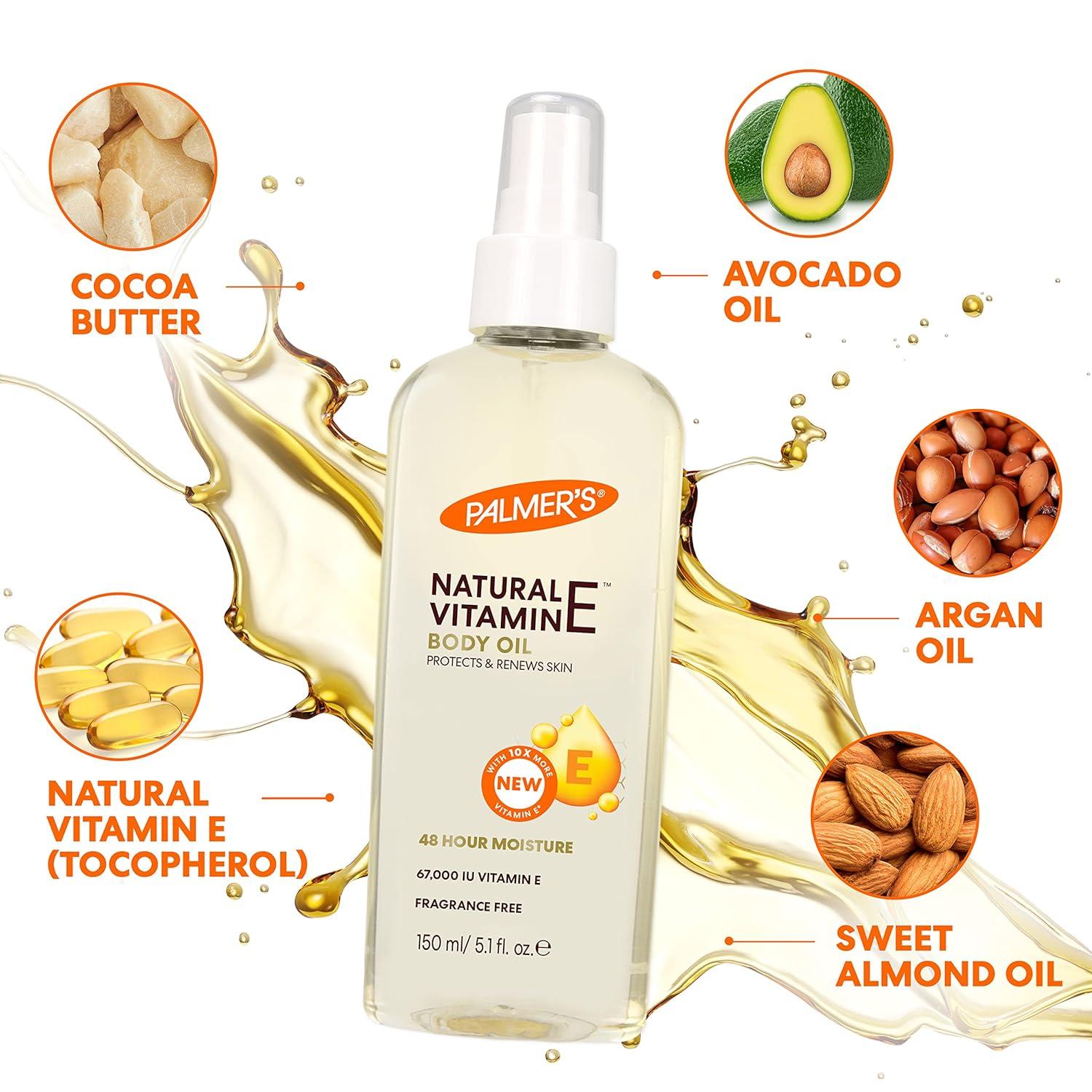 imagePalmers Vitamin E MultiPurpose Body Oil 51 Ounce51 Fl Oz Pack of 2