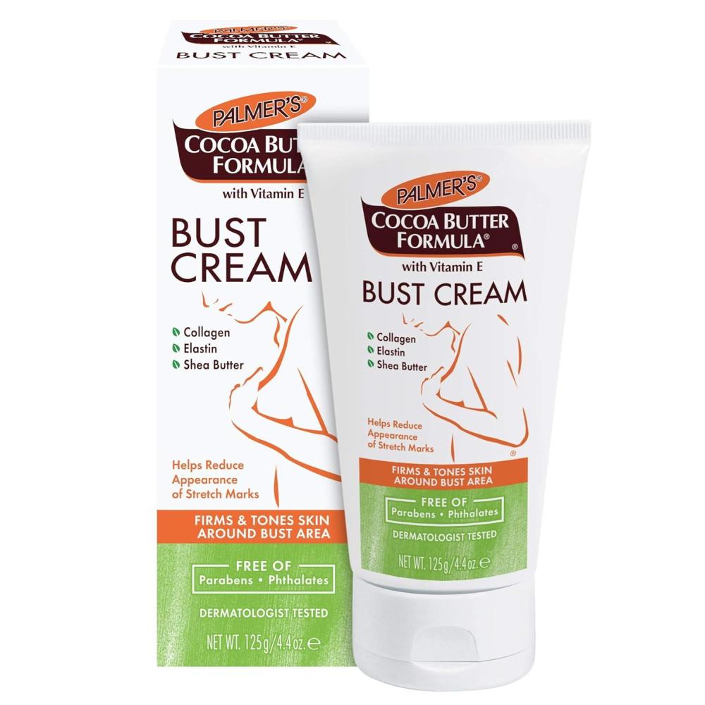 imagePalmers Cocoa Butter Formula Bust Cream for Pregnancy Skin Care with Vitamin E 44 oz Pack of 3147 Ounce Pack of 3