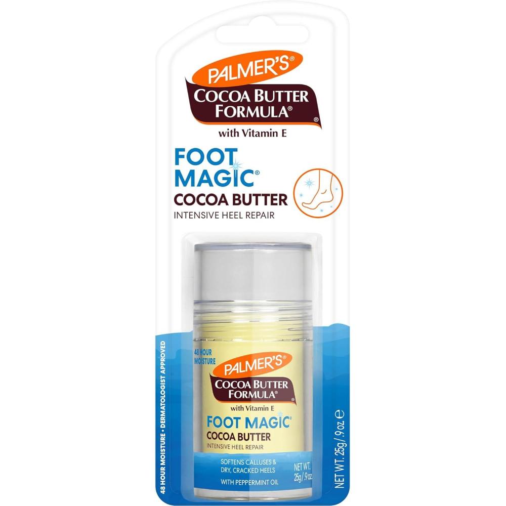 imagePalmers Cocoa Butter Formula Heel Repair Foot Balm Stick for Cracked Heels amp Feet NoMess Stick Applicator 09 Ounce09 Ounce Pack of 1