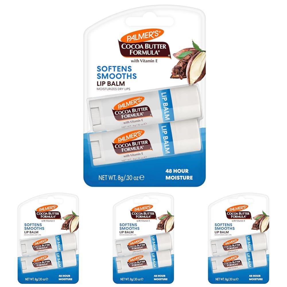 imagePalmers Cocoa Butter Formula Lip Balm AllDay Moisturization Beach Bag MustHave Hydrates Dry Cracked Lips Pack of 1015 Ounce Pack of 8