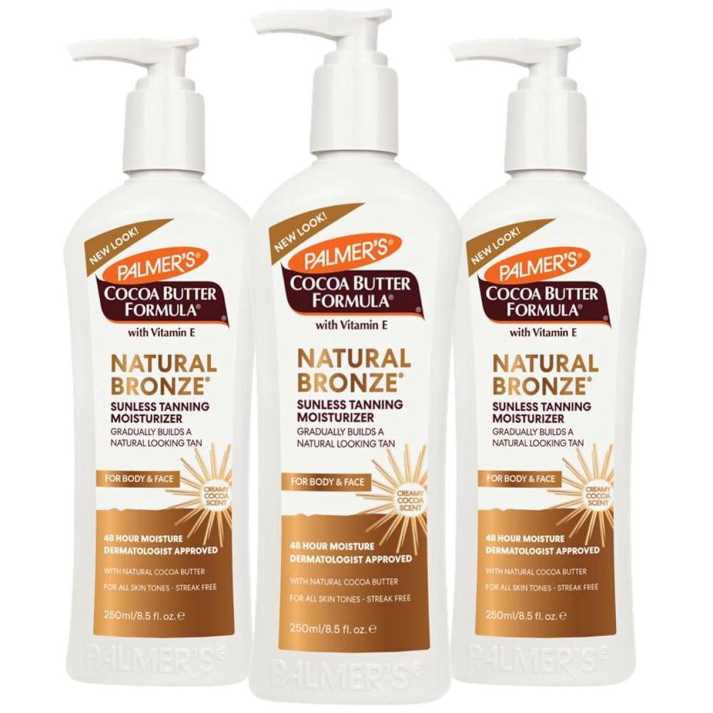 imagePalmers Cocoa Butter Formula Natural Bronze Body Lotion 85 Ounces Pack of 385 Fl Oz Pack of 3