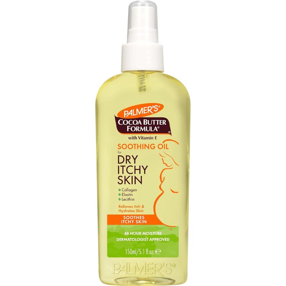 imagePalmers Cocoa Butter Formula Soothing Oil with Vitamin E Dry Itchy Skin Relief AntiItch Body Oil 51 OuncesOil