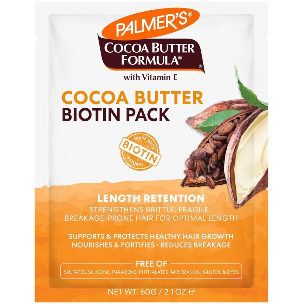imagePalmers Cocoa Butter amp Biotin Length Retention Biotin Pack 21 Ounce21 Fl Oz Pack of 1