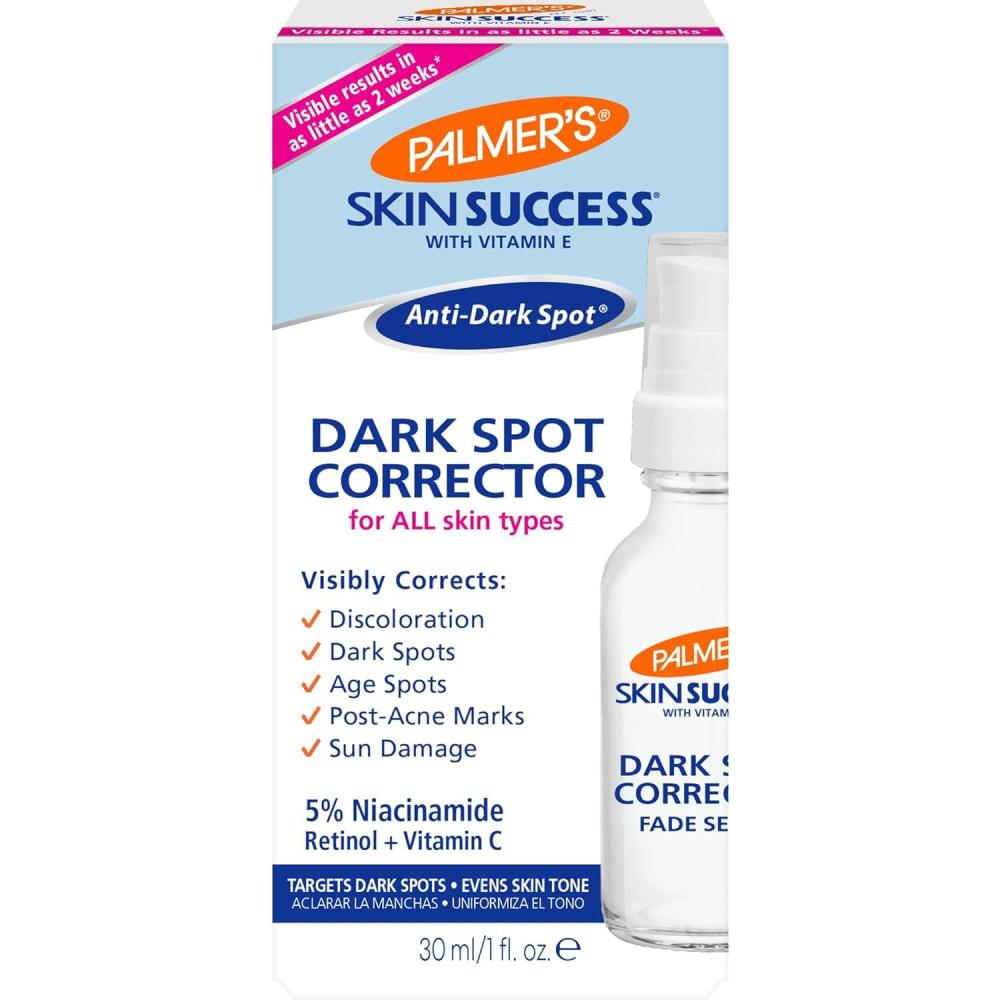 imagePalmers Skin Success Dark Spot Corrector Fade Serum with Vitamin E and Niacinamide Helps Reduce Dark Spots and Discoloration Facial Serum for Uneven Skintone 1 Ounce