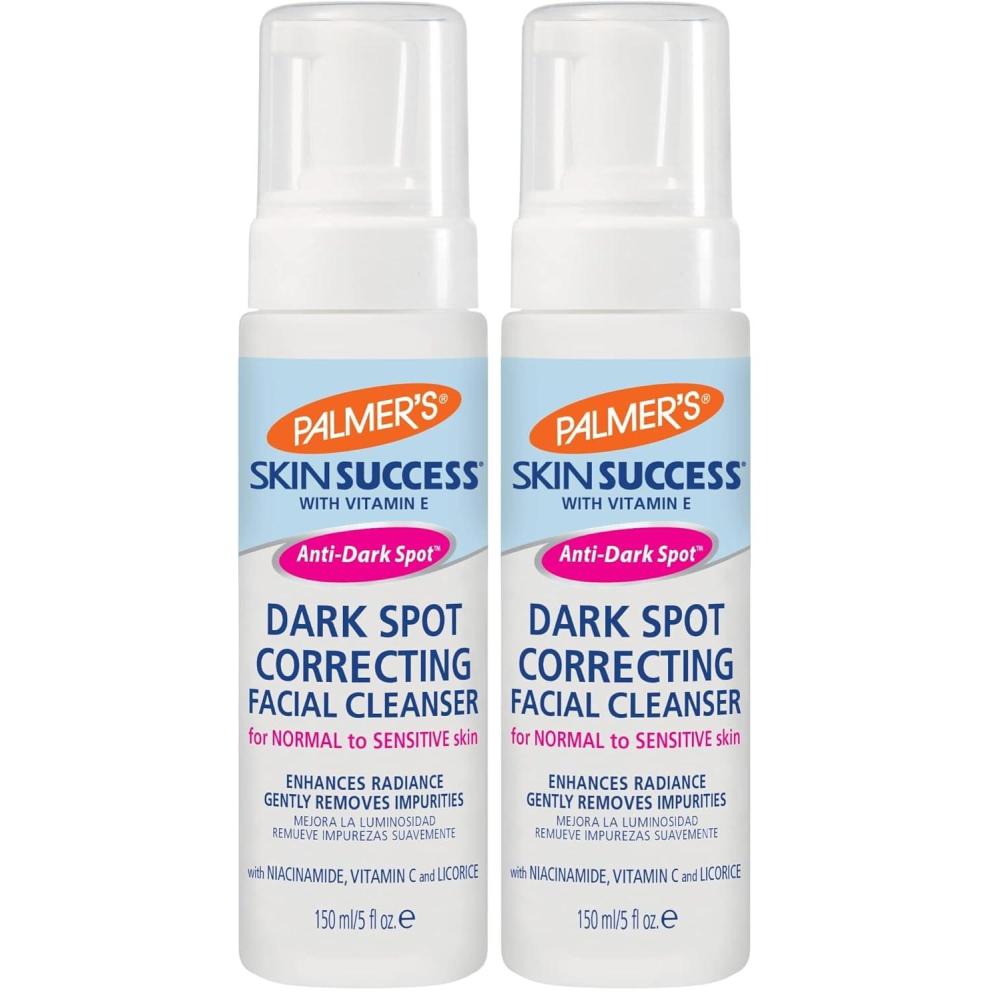 imagePalmers Skin Success Eventone Foaming Facial Cleanser Dark Spot Correcting Face Wash for Uneven Skintone and Acne Scars 5 Oz5 Ounce Pack of 2