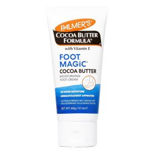 Palmer’s Cocoa Butter Formula Foot Magic Moisturizing Foot Cream for Dry, Cracked Heels, Feet Moisturizer with Peppermint Oil & Vitamin E, 2.1 Ounces(2.1 Ounce (Pack of 1))