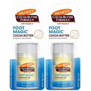 Palmer’s Cocoa Butter Formula Heel Repair, Foot Balm Stick for Cracked Heels & Feet, No-Mess Stick Applicator, 0.9 Ounce(0.9 Ounce (Pack of 2))