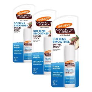 Palmer’s Cocoa Butter Formula Moisturizing Swivel Stick with Vitamin E, Lip Balm for Beach Bag, Face & Body Moisturizer Stick, Ideal for Treating Dry Skin Patches (1 Count)(B004KU9PN4)