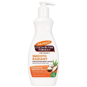 Palmer’s Cocoa Butter Formula Retexture & Renew Exfoliating Body Lotion for Rough & Bumpy Skin, Triple Action Moisturizers + AHAs, Pump Bottle, 13.5 Ounce(13.5 Fl Oz (Pack of 1))