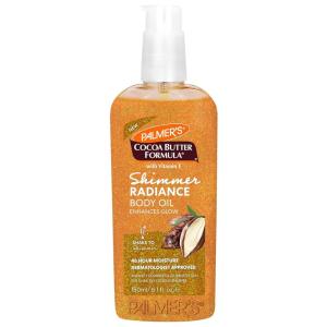 Palmer’s Cocoa Butter Formula Shimmer Body Oil with Vitamin E, 5.1 Fl Oz, Radiance Body Oil for Glowing Skin, Enhances Dark Tones & Tans, Hydrating(5.1 Fl Oz (Pack of 1))