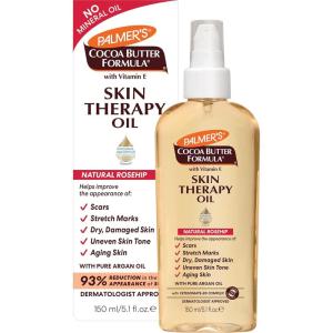 Palmer’s Cocoa Butter Formula Skin Therapy Moisturizing Body Oil with Vitamin E, Rosehip Fragrance, 5.1 Ounces(5.1 Fl Oz (Pack of 1))