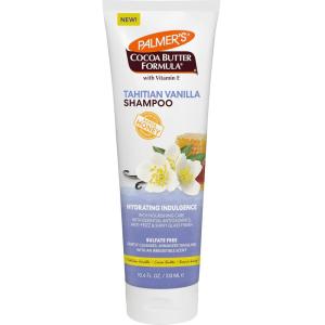 Palmer’s Cocoa Butter Formula, Tahitian Vanilla Hair Shampoo,(10.6 Fl Oz), Hydrating & Moisturizing Shampoo with Vitamin E & Acacia Honey for Shine, Smoothness & Frizz Control, All Hair Types
