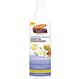Palmer’s Cocoa Butter Formula, Tahitian Vanilla Leave In Conditioner Spray, (8.5 Fl Oz), Hydrating Hair Detangler with Acacia Honey & Vitamin E, Heat Protectant, Frizz Control & Long-Lasting Moisture