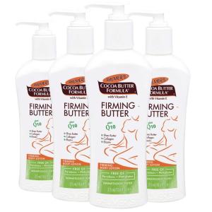 Palmer’s Cocoa Butter Formula with Vitamin E + Q10 Firming Butter Body Lotion, Postpartum Essentials Skin Care, Shea Butter, Collagen and Elastin, 10.6 Fl Oz(10.6 Fl Oz (Pack of 4))