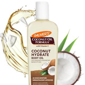 Palmer’s Coconut Oil Formula Body Oil, Body Moisturizer with Green Coffee Extract, Bath Oil for Dry Skin, 8.5 Ounces (Pour Cap)(8.5 Fl Oz (Pack of 1))