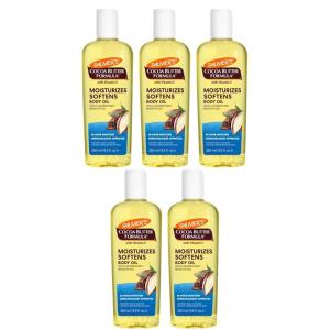 Palmer’s Coconut Oil Formula Body Oil, Body Moisturizer with Green Coffee Extract, Bath Oil for Dry Skin, 8.5 Ounces (Pour Cap)(8.5 Fl Oz (Pack of 5))