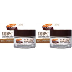 Palmer’s Coconut Oil Formula Coconut Water Face Moisturizer, 1.7 Ounce Jar(1.7 Ounce (Pack of 2))