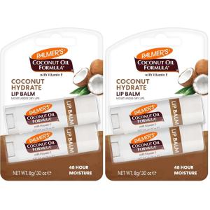Palmer’s Coconut Oil Formula Lip Balm Duo, All-Day Moisturization, Hydrates Dry, Cracked Lips (Pack of 2)(2 Count (Pack of 2))