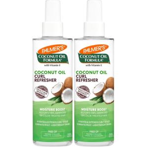 Palmer’s Coconut Oil Formula Moisture Boost Curl Refresher Spray, 8.5 Ounce(8.5 Ounce (Pack of 2))