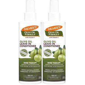 Palmer’s Olive Oil Formula Leave In Conditioner Spray, Shine Therapy, Instantly Detangle, Soften and Smooth Textured and Curly Hair, 8.5 Ounces(8.5 Fl Oz (Pack of 2))