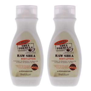Palmer’s Shea Formula Raw Shea Body Lotion for Dry Skin, Hand & Body Moisturizer, Value Size Pump Bottle, 33.8 Ounces (Pack of 1)(8.5 Fl Oz (Pack of 2))