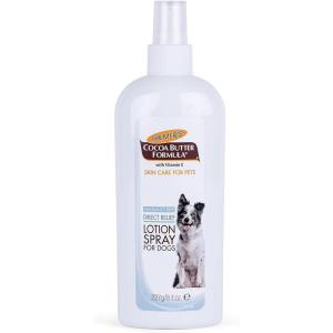 Palmer’s for Pets Cocoa Butter Paw Pad and Nose Balm for Dogs, Fragrance Free Dog Skin Soother with Vitamin E for Dry Paws and Noses, Plant Based Formula, 3.5 Oz(Relief Lotion Spray)